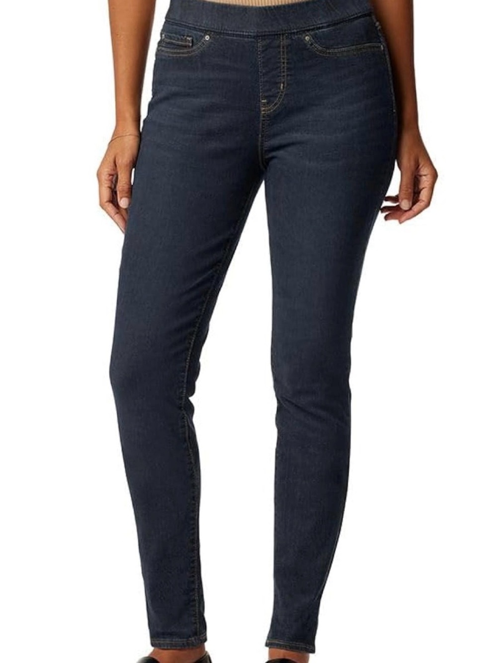 Signature by Levi Strauss Women's Dark Indigo Skinny Jeans - Size 16